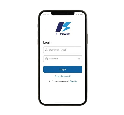 Register / Login Open the app and tap Get Started